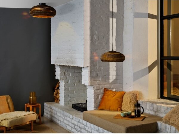 Plafonieră Ledvance DECOR CARDBOARD 1xE27/15W/230V d. 40 cm