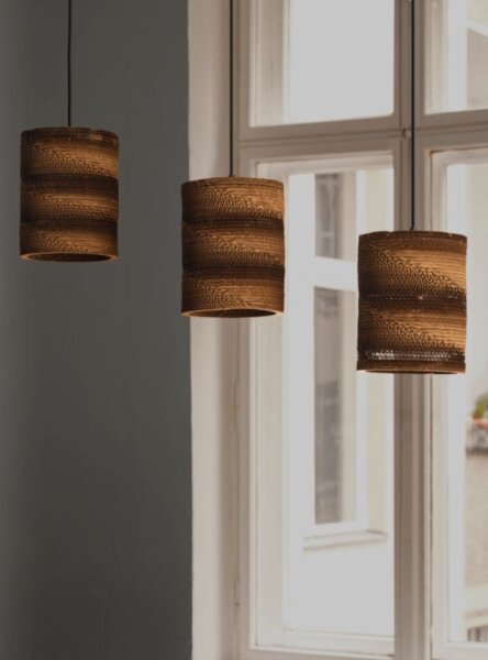Lustră pe cablu Ledvance DECOR CARDBOARD 3xE27/15W/230V