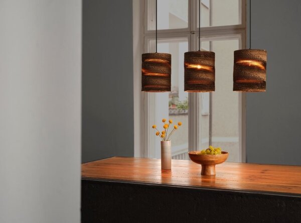 Lustră pe cablu Ledvance DECOR CARDBOARD 3xE27/15W/230V