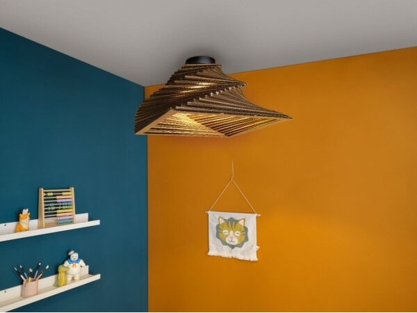 Plafonieră Ledvance DECOR CARDBOARD 1xE27/15W/230V 40x40 cm