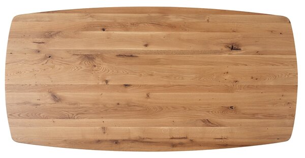 Masă lemn masiv Château Stejar Romanesc Personalizabila - 160 cm