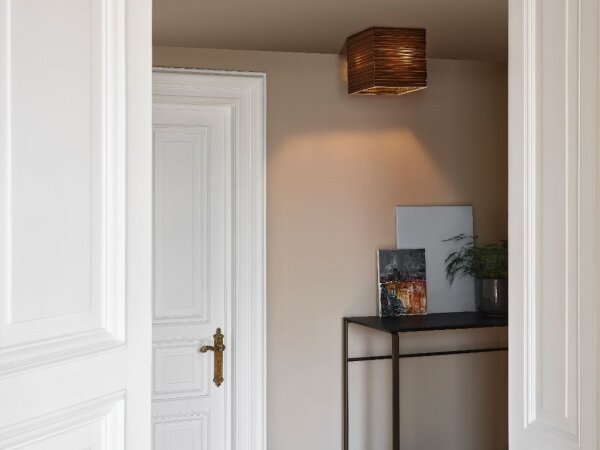 Plafonieră Ledvance DECOR CARDBOARD 1xE27/15W/230V 25x25 cm