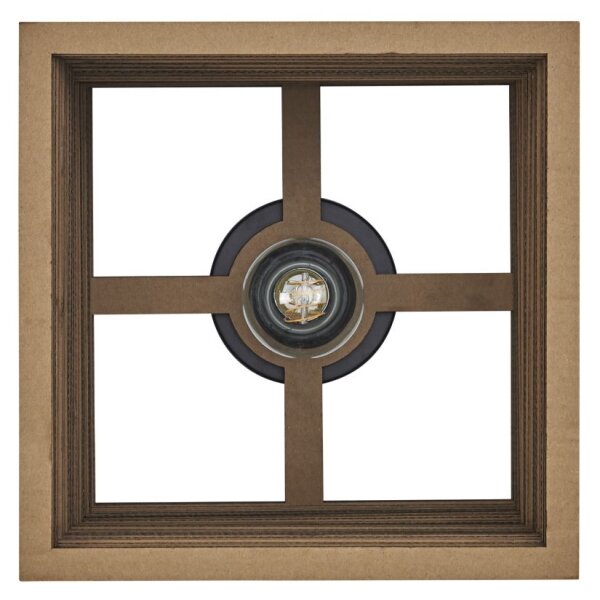 Plafonieră Ledvance DECOR CARDBOARD 1xE27/15W/230V 25x25 cm