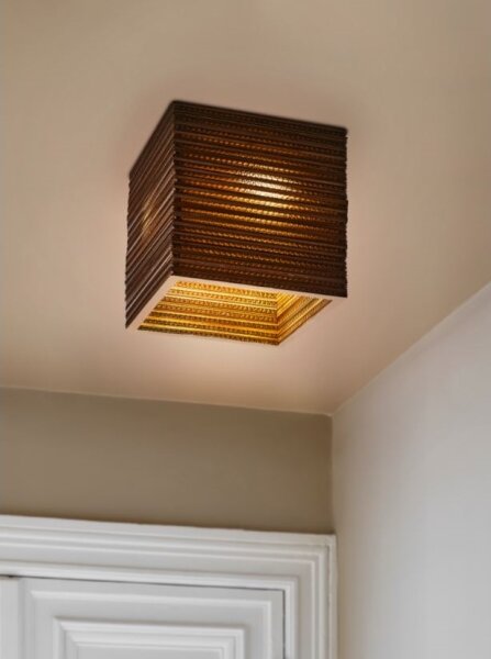 Plafonieră Ledvance DECOR CARDBOARD 1xE27/15W/230V 25x25 cm