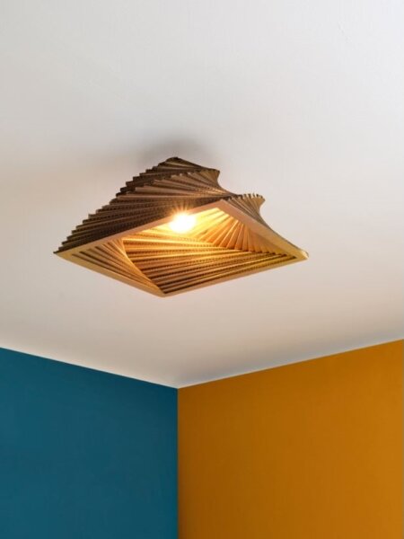 Plafonieră Ledvance DECOR CARDBOARD 1xE27/15W/230V 40x40 cm