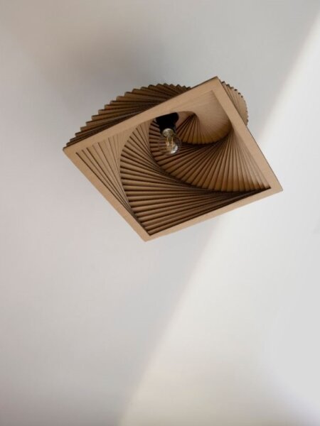 Plafonieră Ledvance DECOR CARDBOARD 1xE27/15W/230V 40x40 cm