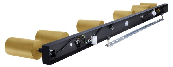 Brilagi - Spot LED dimabil SELE GOLDEN 6xGU10/6,5W/230V negru/auriu