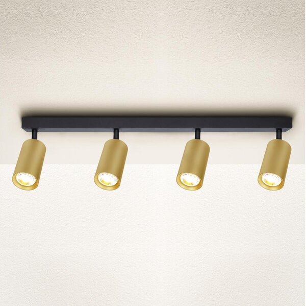 Spot Brilagi SELE GOLDEN 4xGU10/30W/230V negru/auriu