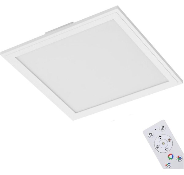Plafonieră LED RGB dimabilă Brilo COLOUR LED/15W/230V 3000-6500K + telecomandă