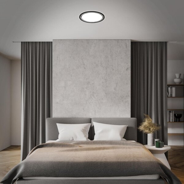 Plafonieră LED dimabilă Brilo SLIM LED/22W/230V 2700-6500K + telecomandă