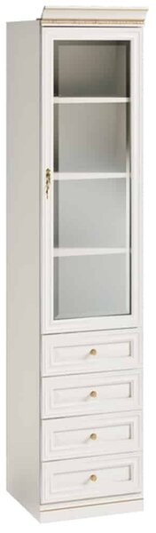 Dulap lemn masiv Vanna III, 50,4 × 62,5 × 245,8 cm