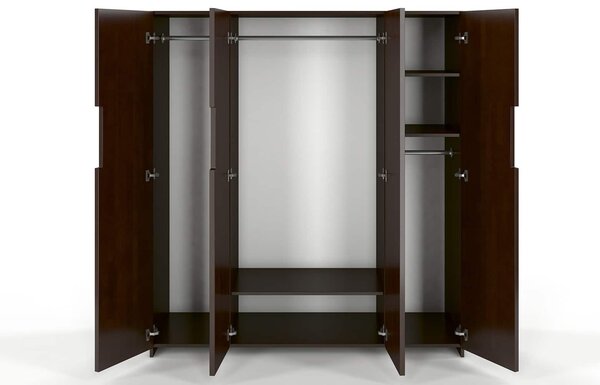 Dulap lemn masiv TerraCraft Fag, 170 × 60 × 180 cm