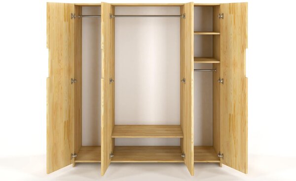 Dulap lemn masiv TerraCraft, 170 × 60 × 180 cm