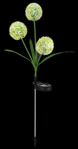 Corp de iluminat LED solar Globo 33599G SOLAR 3xLED/0,06W/3V 5000K IP44 galben