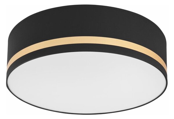 Plafonieră SIRJA STRIPE 4xE27/15W/230V d. 45 cm negru