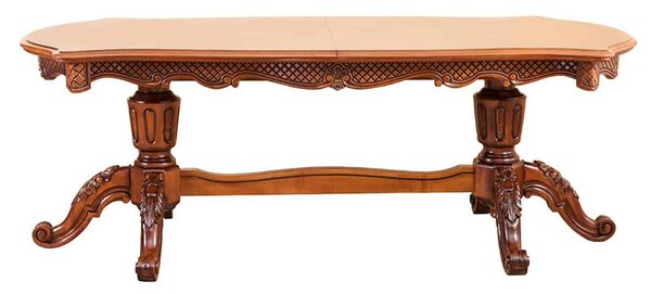 Masă lemn masiv Extensibila Edward Personalizabila - 1644/2044 x 1000 x 820 H