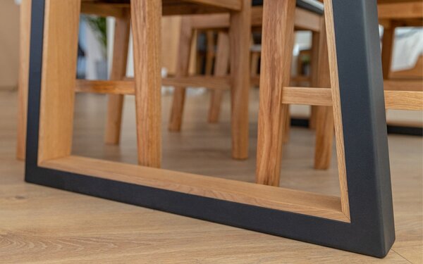 Masă stejar masiv Dining Gianna 180x90 cm sau 200x100 cm - 180 x 90 cm
