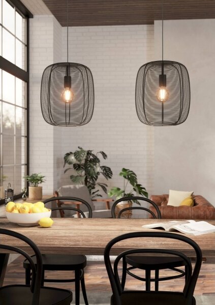 Lustră pe cablu Eglo 43966 RINROE 2xE27/40W/230V