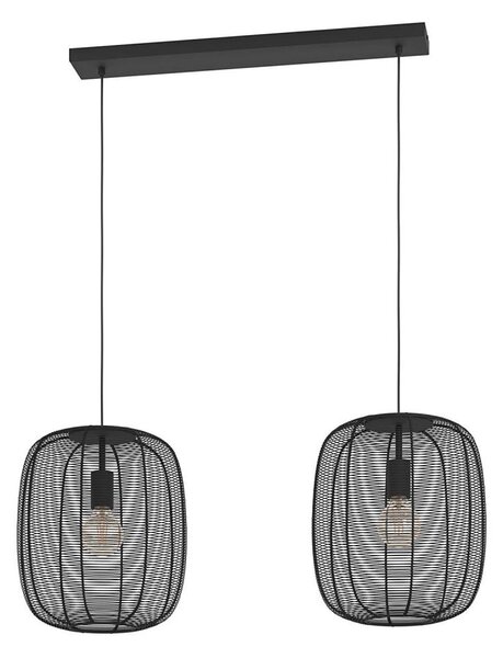 Lustră pe cablu Eglo 43966 RINROE 2xE27/40W/230V