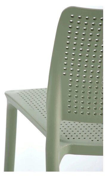 Scaun K514, verde menta, polipropilena, 42x55x79 cm
