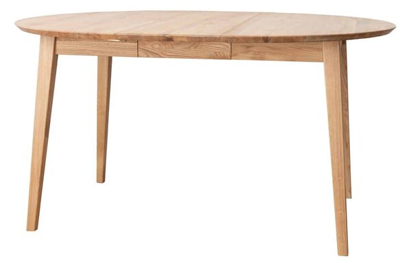 Masă stejar masiv Dining Extensibilă Oscar - 90-122cm
