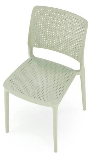 Scaun K514, verde menta, polipropilena, 42x55x79 cm