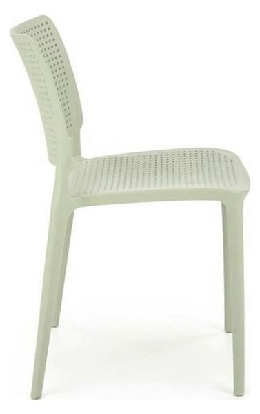 Scaun K514, verde menta, polipropilena, 42x55x79 cm