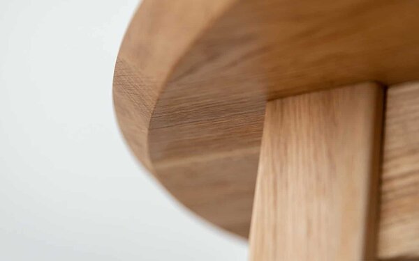 Masă stejar masiv Dining Extensibilă Oscar - 90-122cm