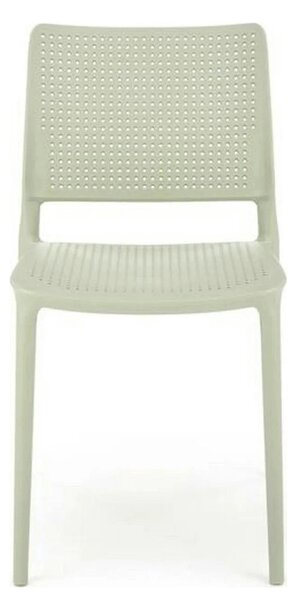 Scaun K514, verde menta, polipropilena, 42x55x79 cm