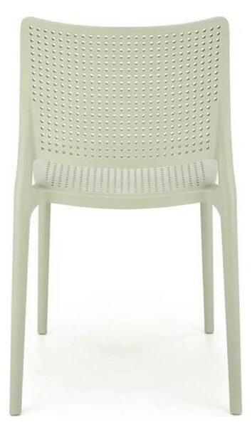 Scaun K514, verde menta, polipropilena, 42x55x79 cm