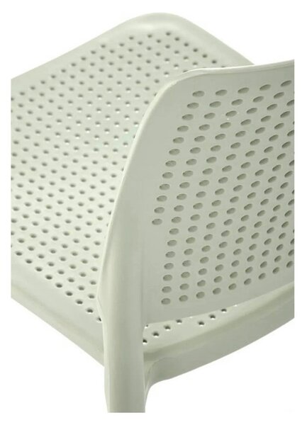 Scaun K514, verde menta, polipropilena, 42x55x79 cm