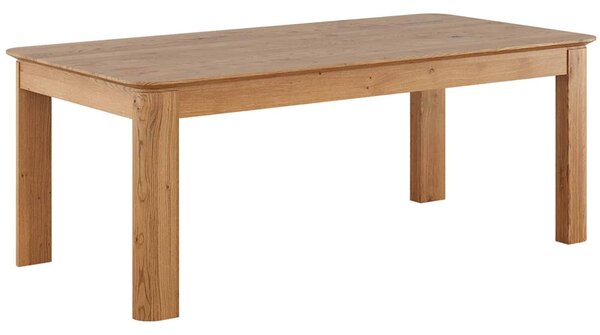 Masă stejar masiv Dining Dominic 180/200/, 220 × 100 × 78 cm - 180x100x78cm