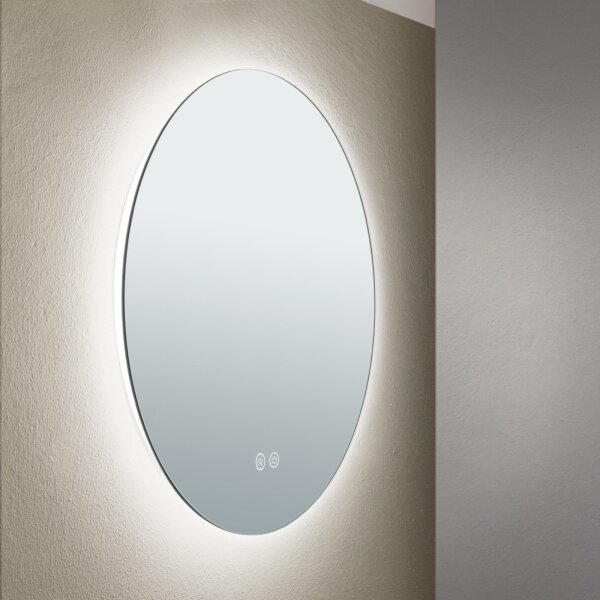 Orion 13-398/45 - Oglindă LED FOCUS 18W/230V, pr. 45 cm, IP44 iluminare