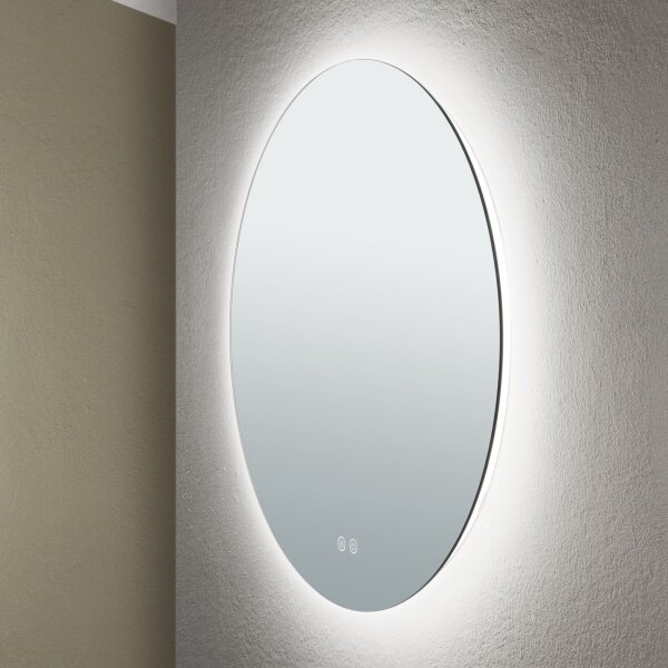 Orion 13-398/60 - Oglindă LED FOCUS, iluminare 25W, pr. 60 cm, IP44