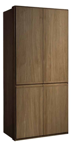 Dulap stejar masiv Serena, 104 × 61 × 222 cm - Rustic