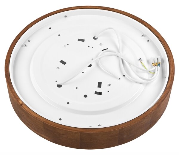 Brilagi - Plafonieră LED CARVALHO 3xE27/45W/230V stejar-cireș diam. 47 cm