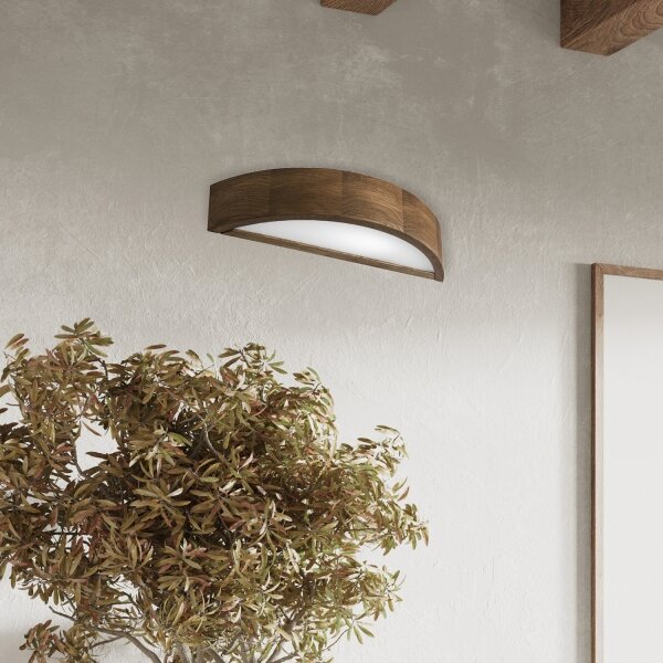 Brilagi - Aplica de perete LED CARVALHO 1xE27/15W/230V stejar-nuc