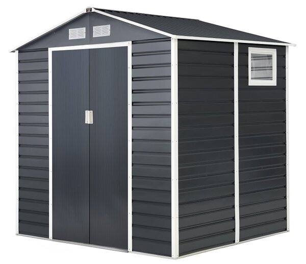 Căsuță de grădină metalică Malmo 2,1 x 1,9 m Store Boss antracit