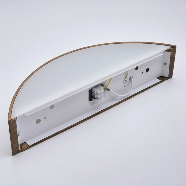 Brilagi - Aplică de perete LED CARVALHO 1xE27/15W/230V stejar/cireș