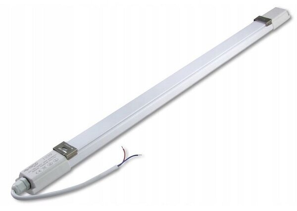 Lampa LED Slim 18W, lumina rece, 1500lm, IP65, carcasa PC, alb