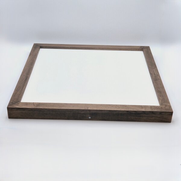 Brilagi-LED Corp de iluminat pentru baie WOODY FRAME LED/40W/230V 60x60 cm IP44 stejar/nuc