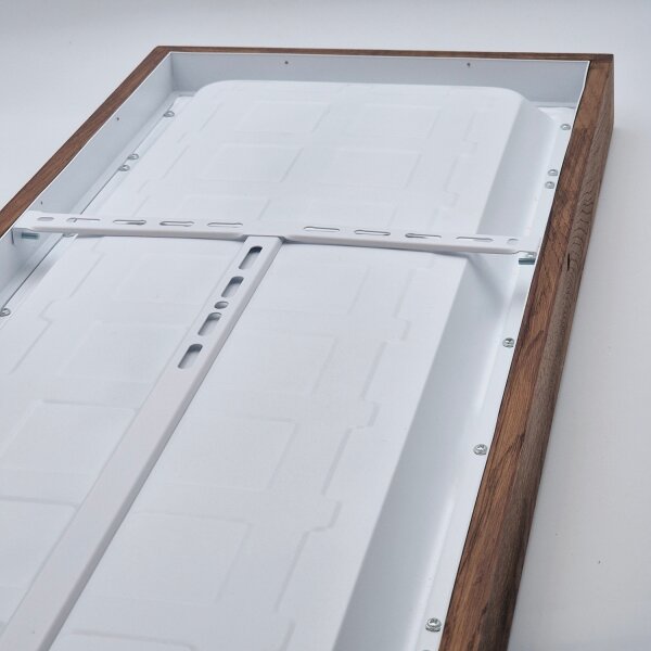 Brilagi -LED Corp de iluminat pentru baie WOODY FRAME LED/40W/230V 120x30 IP44, stejar/cireș