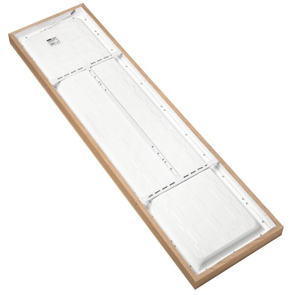 Brilagi - Aplică de baie LED WOODY FRAME LED/40W/230V 120x30 cm IP44 stejar
