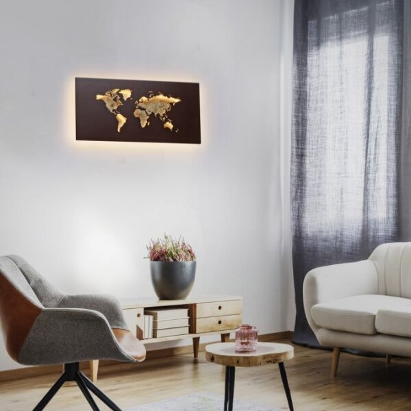 Aplică LED decorativă Paul Neuhaus 9056-48 MAP LED/25W/230V 3000K