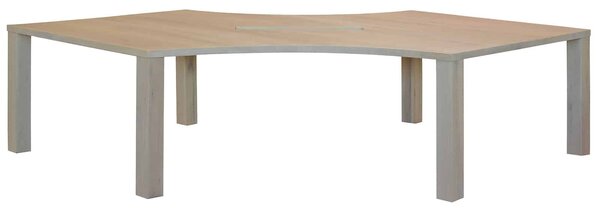 Masă stejar masiv Dining Office Bay blat 3cm