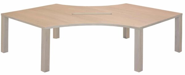 Masă stejar masiv Dining Office Bay blat 3cm