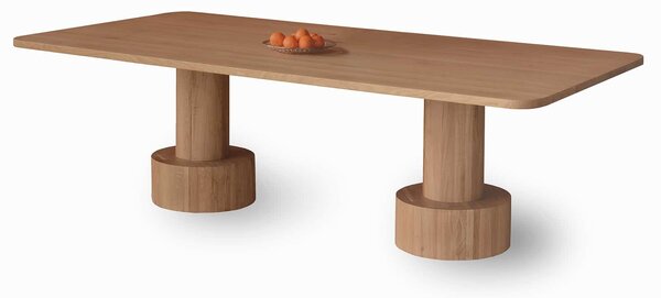 Masă stejar masiv Dining Smith, 300 × 110 × 79 cm - 300x110cm