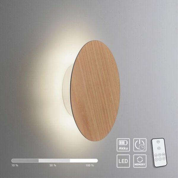Paul Neuhaus 8152-79 - Lampă LED de perete PUNTUA LED/1W/3,7V cu telecomandă