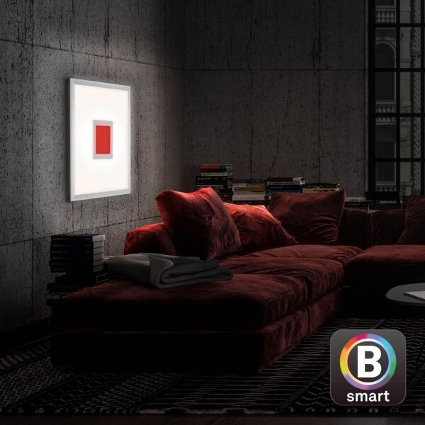 Plafonieră LED RGB dimabilă Brilo CENTRO LED/24W/230V Wi-Fi Tuya + telecomandă