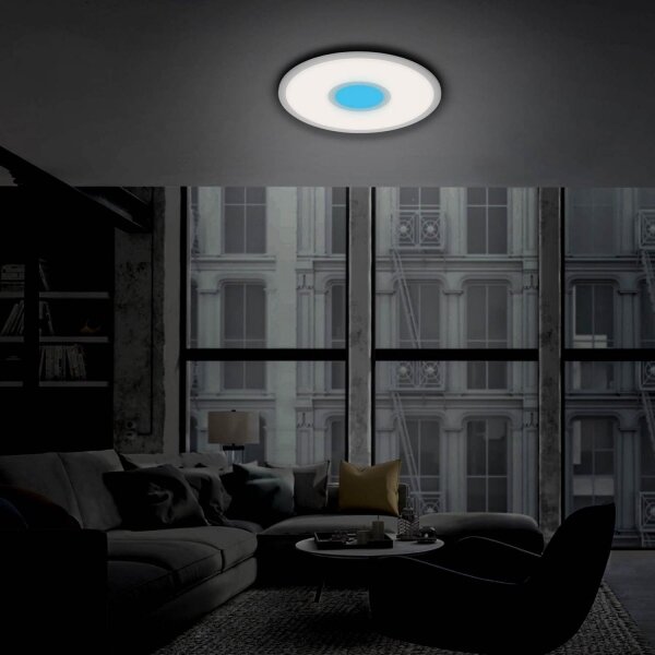 Plafonieră LED RGB dimabilă Brilo CENTRO LED/24W/230V Wi-Fi Tuya + telecomandă